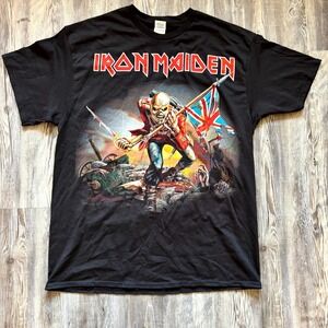 Iron Maiden The Trooper T-Shirt XL Black Band Tee Eddie Graphic Delta Pro Weight